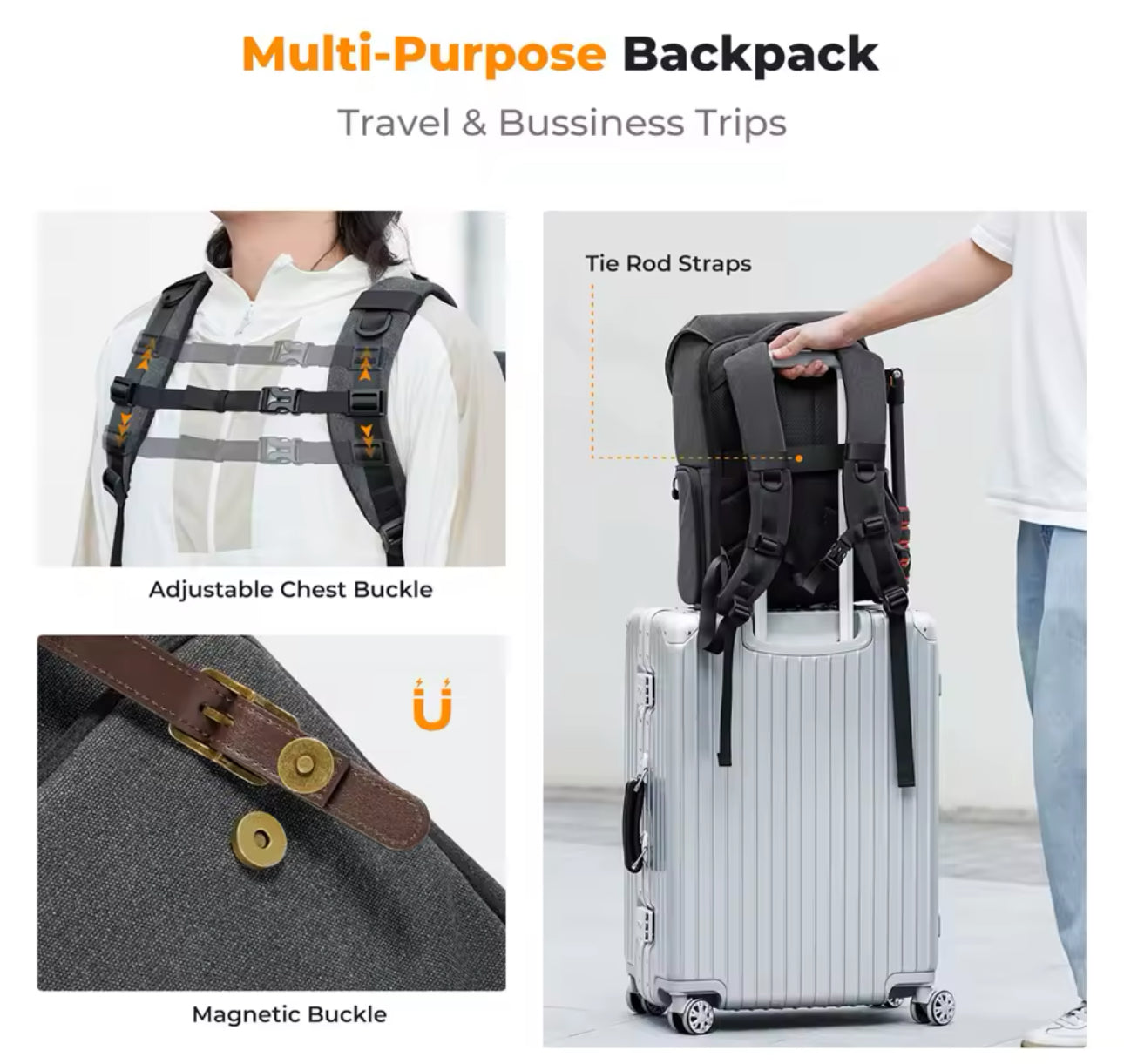 KS 20L Camera Backpack Waterproof Outdoor Travel Professional Photography Bag For Sony Canon DSLR Camera Carry Tripod